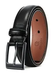 Produktbild: CHAOREN Ledergürtel Herren, Gürtel Herren Leder 30mm für Business und formelle Anlässe, Anzuggürtel Herren perfekter Begleiter zu Männer Businessschuhe