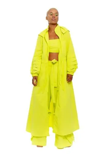 Produktbild: CHAOUICHE Damen Regenmantel, Grün, XXS