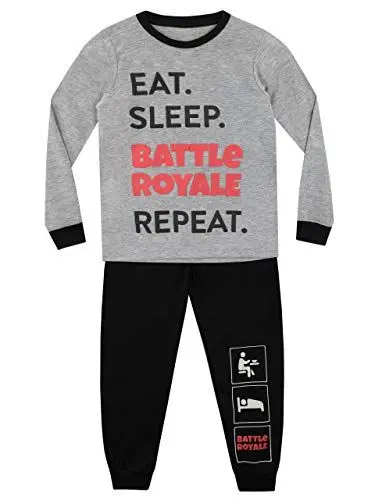 Produktbild: Character UK Jungen Battle Royale Schlafanzug Mehrfarbig, 10 - 11 Jahre