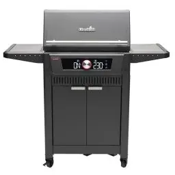 Produktbild: Char-Broil Smarter Gasgrill Evolve Gas, 90-370°C, App Control, Reinigungsfunktion, Kerntemperaturfühler, digitales Display - Ideal für draußen, Garten, Terrasse