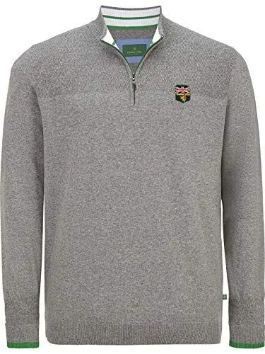 Produktbild: Charles Colby Herren Pullover Earl Pete grau 3XL (XXXL) - 64/66