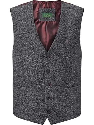 Produktbild: Charles Colby Herren Weste Duke Richard schwarz 58