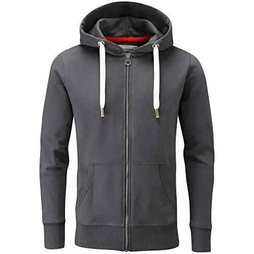 Produktbild: Charles Wilson Original-Kapuzenpullover mit Reißverschluss (X-Large, Charcoal (0819))
