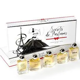 Produktbild: Charrier Parfums 'Secrets de Parfums' 5er-Geschenkset, Miniature Eau de Parfum, 50 ml