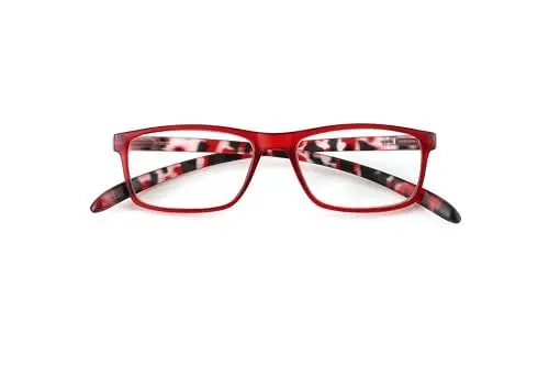 Produktbild: CHARRO Lesebrille Original 1 Hangover-Bügel Rot +3,50