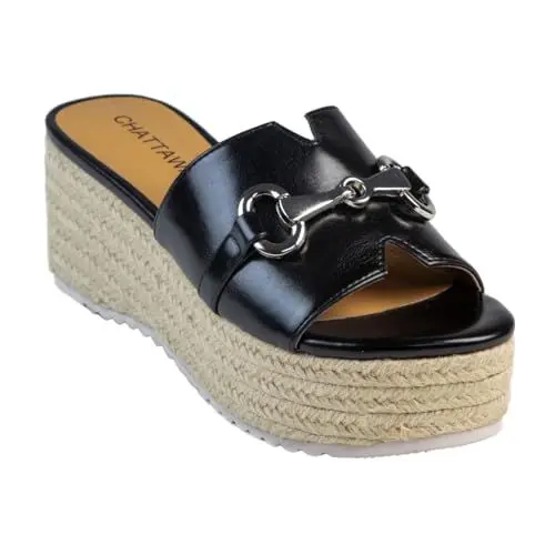 Produktbild: CHATTAWAK Damen 18hchloenoir36 Sandale mit Absatz, Schwarz, 36 EU