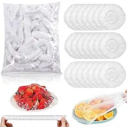 Produktbild: ChAusa 300 Stück Elastische Frischhaltebeutel, Dichtungsbeutel Lebensmittelabdeckung, Einweg Elastische Lebensmittelaufbewahrung Abdeckungen, für Obst, Duschhauben Und Lebensmittelaufbewahrung