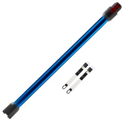 Produktbild: Cheerhom Verlängerungsrohr für Dyson V11, Saugrohr Kompatibel mit Dyson V7 V8 V10 V11 V15, Starres Teleskoprohr für Dyson Staubsauger mit Zwei 2-in-1-Bürsten, Blau