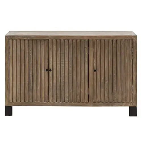 Produktbild: CHEHOMA - 42022500 - Linnea Serie - Stilvolles Sideboard mit 3 Türen - 45 x 132 x 81 cm - Braun