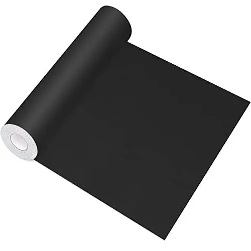 Produktbild: CHEIGHY Premium Leder Reparatur Kit Selbstklebend Schwarz – 10x200 cm Kunstleder Patch für Sofa, Autositze, Taschen - Wasserdicht & Vielseitig mit Starker Klebkraft Lederflicken