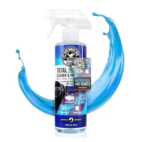 Produktbild: Chemical Guys® Total Interior Cleaner SPI22016 – Für alle Oberflächen im Innenraum, Cockpit Reiniger porentiefe Reinheit für Kunststoff, Polster, Leder - Cockpitpflege 473ml