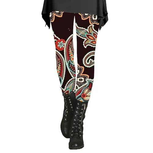 Produktbild: IUYTYSER Deals Gym Wear Damen Graue Leggings Damen Leggings Booty Scrunch Strumpfhose High Waist Leder Leggings Damen Gruen Contour Leggings Damen Deals Leggin Push Up