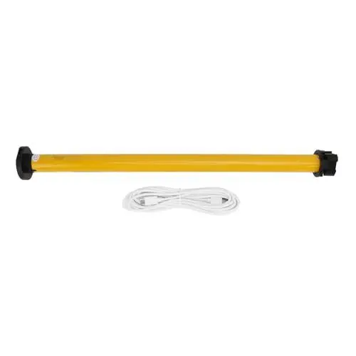 Produktbild: CHEOTIME Jalousienmotor, wiederaufladbar, 30 U/min, intelligenter Rollo-Motor, Keine Verkabelung, kabellose Sprach-APP-Steuerung oder Timer-Steuerung für Innenräume, Fenster,