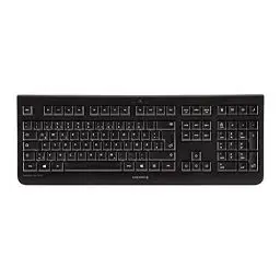Produktbild: CHERRY DW 3000, Kabelloses Tastatur-Maus-Set, Französisches Layout (AZERTY), 2,4 GHz Funk, Flaches Design, Geräuscharme Tasten, Symmetrische Maus, Schwarz