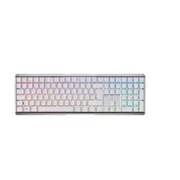 Produktbild: CHERRY MX 3.0S Wireless, Kabellose mechanische Gaming-Tastatur mit RGB-Beleuchtung, Deutsches Layout (QWERTZ), Bluetooth-, Funk- oder Kabelverbindung, MX RED Switches, Weiß