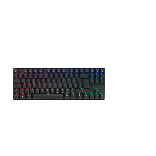 Produktbild: CHERRY MX 8.2 TKL Wireless, Kabellose Gaming-Tastatur ohne Nummernblock, Deutsches Layout (QWERTZ), mit Metallkoffer für Transport, MX BROWN Switches, Schwarz