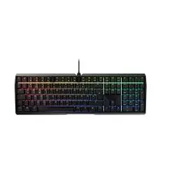 Produktbild: CHERRY MX BOARD 3.0 S, kabelgebundene Gaming-Tastatur mit RGB-Beleuchtung, Deutsches Layout (QWERTZ), MX SILENT RED Switches, Schwarz