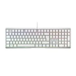 Produktbild: CHERRY XTRFY MX 3.1, Mechanische Gaming-Tastatur, Deutsches Layout (QWERTZ), RGB-Beleuchtung, Aluminium-Gehäuse, USB-A Anschluss, MX2A BROWN Switches, Weiß