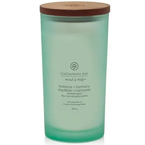Produktbild: Chesapeake Bay Duftkerze | Balance + Harmony Aromatherapie-Kerze, großer Tumbler | Brenndauer: bis zu 82 Stunden | Mind & Body Kollektion