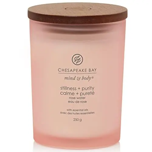 Produktbild: Chesapeake Bay Duftkerze | Stillness + Purity Aromatherapie-Kerze, mittlerer Tumbler | Brenndauer: bis zu 57 Stunden | Mind & Body Kollektion