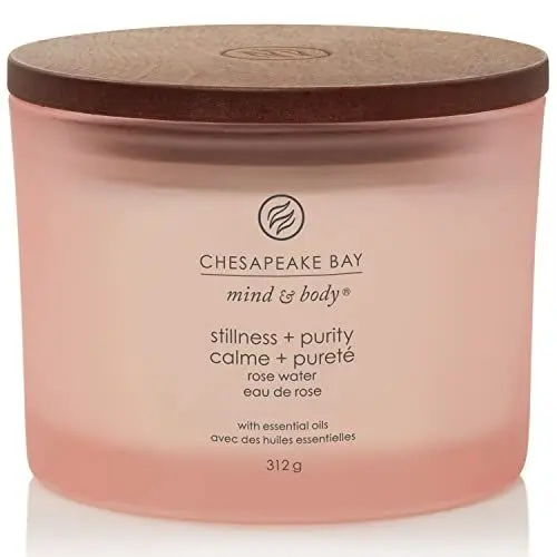 Produktbild: Chesapeake Bay Duftkerze | Stillness + Purity Aromatherapie Kerze, 3-Docht-Tumbler | Brenndauer: bis zu 24 Stunden | Mind & Body Kollektion