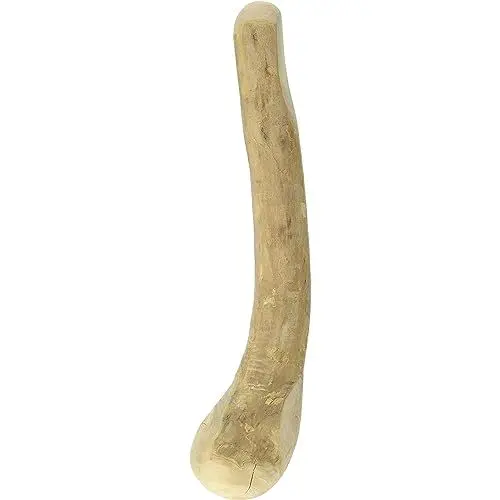 Produktbild: Chewies Kau-Knochen Hunde-Spielzeug aus Kaffeeholz, 100% natürliches Hundezubehör, Kauspielzeug Hund bis 10kg, Kaustab Größe S