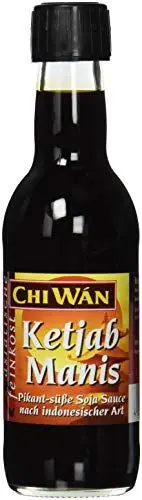 Produktbild: Chi Wán Ketjab Manis pikant-süße Soja Sauce nach indonesischer Art Flasche (1 x 250 ml)