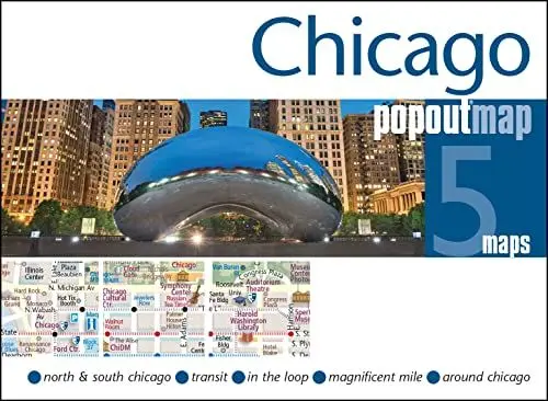 Produktbild: Chicago Double: PopOut Map (Popout Maps)
