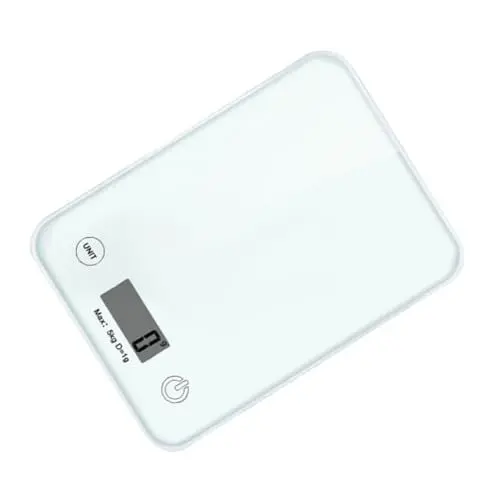 Produktbild: CHICAMPERA Digitale Küchenwaage 5kg Präzisionswaage Für Lebensmittel Elektronische Küchenwaage Mit Lcd Display Hochpräzise Und Kompakt Zum Backen Und Kochen