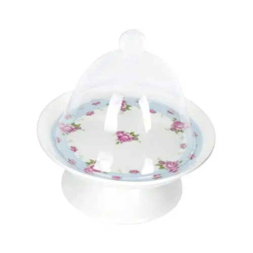 Produktbild: CHICAMPERA Kuchenständer Mit Deckel Für Torten Display Dessertteller Und Brothalter Aus Hochwertigem Material Für Konditoreien Partys Und Bankette