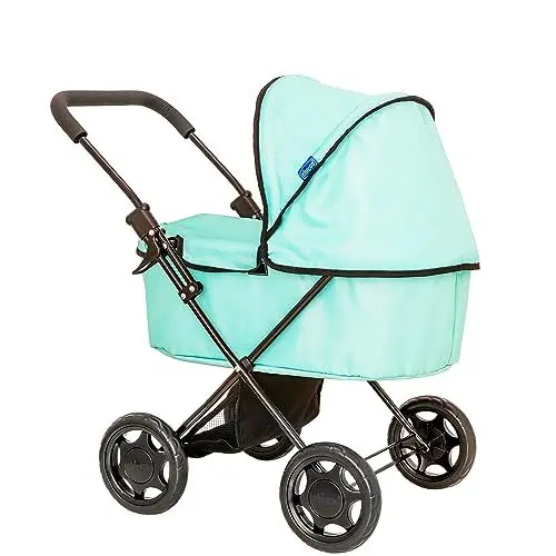 Produktbild: Chicco Amore Buggy Puppenwagen | Spielzeug-Reisewagen mit flachem Faltmechanismus | Kinder-Reisesystem mit verstellbarem Verdeck und Unter- Sitz-Aufbewahrung