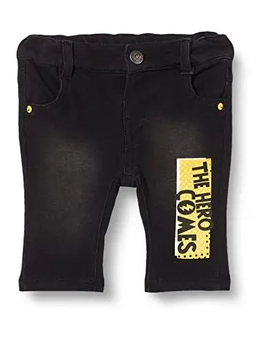 Produktbild: Chicco Baby-Jungen Lange Hosen Jeans, Schwarz, 1 Monat