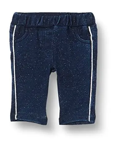 Produktbild: Chicco Baby-Mädchen Lange Lässige Hose, Blaue Jeans, 9 Monate