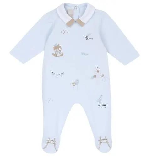 Produktbild: Chicco, Baby Strampler, mit bequemer Knopfleiste, aus weicher Baumwolle, maschinenwaschbar, Babykleidung 0-24 Monate, Entworfen in Italien