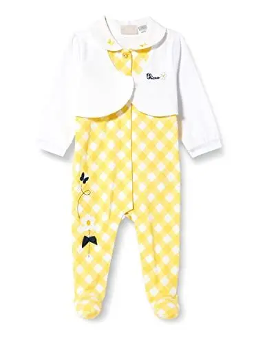 Produktbild: Chicco Baby - Mädchen Jumpsuit mit Frontöffnung, Gelb (448), 9 Monate