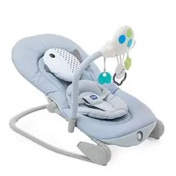 Produktbild: Chicco Balloon Säuglings- und Babywippe 0 Monate - 18 kg, Wipp- und Sesselfunktion, Verstellbare Rückenlehne, Kompakter Verschluss, Vibration, Interaktives Elektronisches Spielzeug, Lichter und Sound
