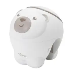 Produktbild: Chicco First Dreams Eisbär Projektor, 2in1 Wiege und Bett Projektor, Kinder Nachtlicht, Aurora Borealis Projektion, entspannende Klassische Musik und Naturgeräusche, Spielzeug, 0 Monate +, neutral