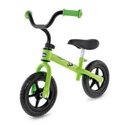 Produktbild: Chicco Green Rocket Laufrad für Kinder 2-5 Jahre, Kinder Laufrad fürs Gleichgewicht, mit höhenverstellbarem Sattel und Lenker, max. 25 kg, Grün - Spielzeug für Kinder 2-5 Jahre