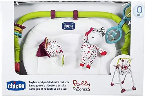 Produktbild: Chicco 06079590000000 KIT 0 monate plus (Spielbogen+Sitzverkleinerer) für Hochstuhl Polly Progres 5 und 2 Start, weiß
