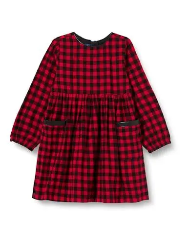 Produktbild: Chicco Mädchen und Mädchen Langen Ärmeln Lässiges Kleid, Tartan, 3 Jahre