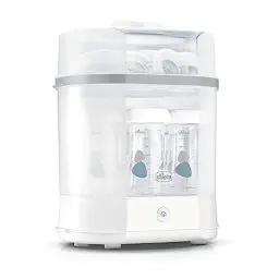Produktbild: Chicco Modularer Dampfsterilisator 3 in 1, Babyflaschen-Sterilisator, Einstellbarer Dampfsterilisator für Babyflaschen, für Mikrowelle, mit 3 Konfigurationen, Schnelle und Einfache Anwendung
