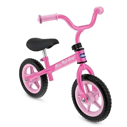 Produktbild: Chicco Pink Arrow Laufrad für Kinder 2-5 Jahre, Kinder Laufrad fürs Gleichgewicht, mit höhenverstellbarem Sattel und Lenker, max. 25 kg, Pink - Spielzeug für Kinder 2-5 Jahre