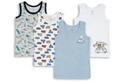 Produktbild: Chicco, Unterhemden Set aus Baumwolle, Kinderunterwäsche Jungen, Designed in Italy