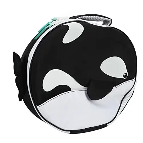 Produktbild: CHICIRIS Atemregler-Tasche Atemregler-TragetascheSchwimmregler-Tasche, 2-Wege-Reißverschluss Tauchregler-Tasche Große Kapazität Rückengurt Meerestier-Design Atemregler-Aufbewahrungstasche