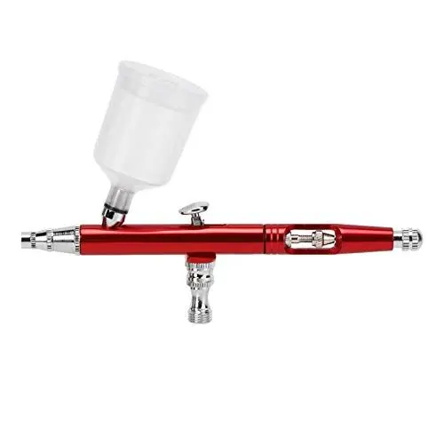 Produktbild: CHICIRIS Malerei Airbrush-Pistole, Malerei Airbrush-Airbrush-Pistole, Kuchen(red)