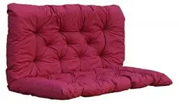 Produktbild: Chicreat Bankkissen mit Rückenteil 100 x 98 x 8 cm, Rot