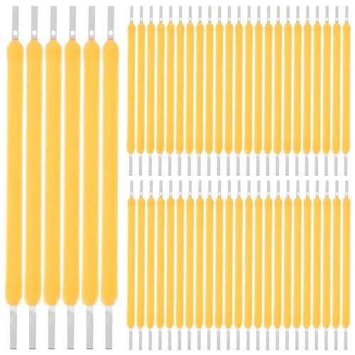 Produktbild: CHILDWEET 100Stücke LED Filament Teile Hard Filament für Lampen Warmlicht Ersatzteile für Glühbirnen Zubehör für Beleuchtung Diode für Led-reparatur