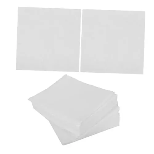 Produktbild: CHILDWEET 300St Staubfreies Papier Vliestücher Fusselfreie Tücher Polyesterwischer Industrietücher Instrumentenreinigung Reinigung für empfindliche Instrumente Stofftücher Hygienetücher Weiß