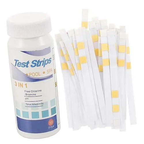 Produktbild: CHILDWEET 50 Stück Schleifstab Pool-pH-Teststreifen poolwasser teststreifen ph teststreifen Praktische Teststreifen Schwimmbad Werkzeug Quellwasser Prüfer Suite Papier