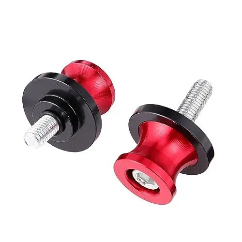 Produktbild: CHILDWEET Schrauben 2 Stücke Aluminium Legierung Rahmen Nägel Rot Hohe Präzision Starke Und
